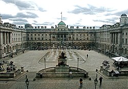 The courtyard of Somerset House, Strand, London - geograph.org.uk - 1601172.jpg