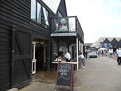 Whitstable Harbour Fish Market and seafood restaurant - geograph.org.uk - 924215.jpg