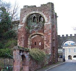 Rougemont Castle gatehouse, 2010 (cropped).jpg