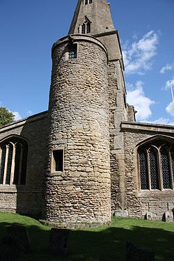 Anglo-Saxon stair turret (geograph 2552975).jpg