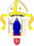 Arms of the Diocese of Sodor and Man