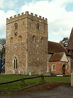 St. Peter and St. Thomas Becket church, Stambourne, Essex - geograph.org.uk - 153202.jpg