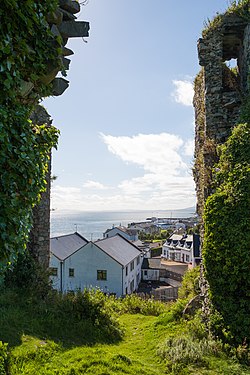 Greencastle Castle View of Greencastle Town and Lough Foyle 2016 09 05.jpg