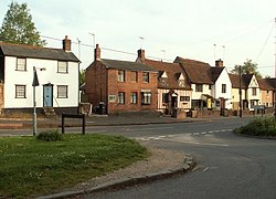 Old houses along the A1124 at White Colne - geograph.org.uk - 800787.jpg
