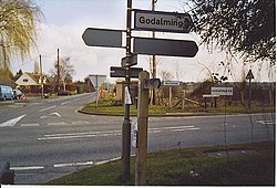 A Plethora of Signs at Christmas Pie. - geograph.org.uk - 140787.jpg