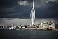 Spinnaker Tower from the water