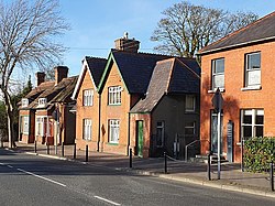 Arts and Crafts style cottages, Main Street, Castlekock, Dublin 15.jpg