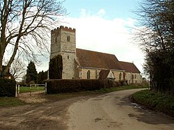 All Saints church, Newton, Suffolk - geograph.org.uk - 146348.jpg