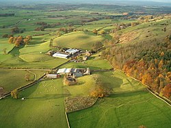 Albyfield Farm Near Cumrew, taken from my Paraglider - geograph.org.uk - 378515.jpg