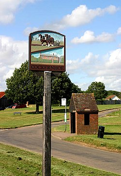 Cockernhoe Village Sign and Green - geograph.org.uk - 198954.jpg