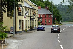Belgooly Main Street, The Huntsman Bar and Restaurant (geograph 5840301).jpg