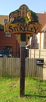 Great Stukeley village sign