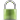a green padlock