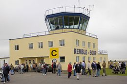 Cotswold Airport control tower