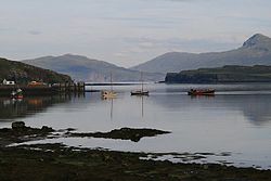 Pier and entrance to Canna harbour - geograph.org.uk - 902490.jpg