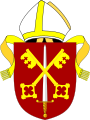 Arms of the Bishop of Exeter