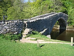 Stainforth Packhorse Bridge and the River Ribble - geograph.org.uk - 433333.jpg