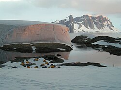 Antarctic twilight - Winter Island (Base F).jpg