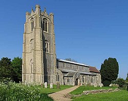 St Andrew's Church, Deopham, Norfolk - geograph.org.uk - 806068.jpg