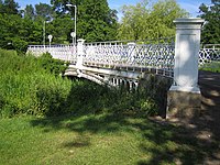 White Bridge in Gadebridge Park