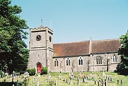 West Lulworth, parish church of the Holy Trinity - geograph.org.uk - 474240.jpg