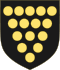 Arms of the Duchy of Cornwall (Variant 1).svg