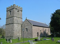 Eglwys Sant Peulin, Llangors 404959.jpg