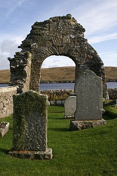 Remains of St Mary's Chapel - geograph.org.uk - 578375.jpg