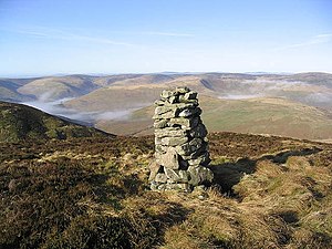 A cairn on Arkleton Hill - geograph.org.uk - 328304.jpg