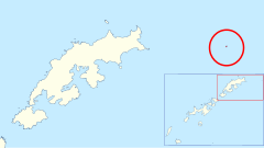 Location of Bridgeman Island