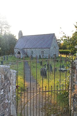 Church of St. Cywair, Llangywer, Gwynedd, wales.JPG