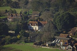 Burpham Village from Perry Hill - geograph.org.uk - 1277644.jpg