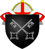 Arms of the Bishop of St Asaph
