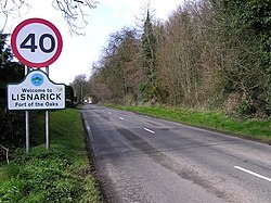 Welcome to Lisnarick - geograph.org.uk - 356757.jpg