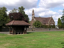 Shelter and Holy Trinity Church, Potten End - geograph.org.uk - 226872.jpg