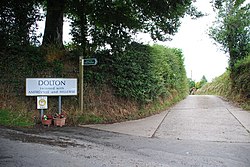 Dolton - Lane to Cleave Farm - geograph.org.uk - 1411517.jpg