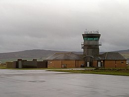 Control Tower at Campbeltown Airport