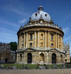 Oxford - Redcliff Camara, a Reading room of Bodleian library of university.jpg