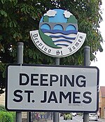 Signpost to Deeping St James