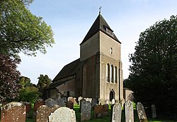 St Margaret of Antioch, Ifield, Sussex - geograph.org.uk - 2105851.jpg