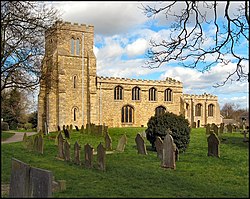 St. Botolph's church, Saxilby, Lincolnshire.jpg