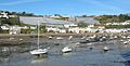 A view across the harbour at low tide