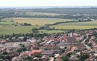 Aerial photo over Rochford