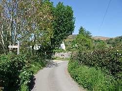 Corner of a lane near Geinas - geograph.org.uk - 1323598.jpg