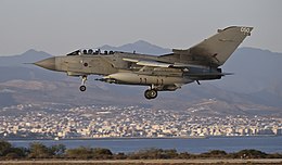 RAF Tornado returns to Akrotiri from Iraq mission