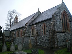 St Erfyl's church, Llanerfyl - geograph.org.uk - 1594259.jpg