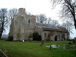 All Saints, Chalgrave , Chequered Stonework - geograph.org.uk - 116127.jpg