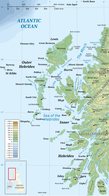 Sea of the Hebrides - Wikishire