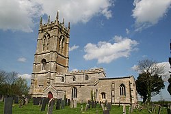 Holy Cross church, Great Ponton, Lincs. - geograph.org.uk - 164591.jpg