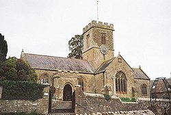 Symondsbury, parish church of St. John the Baptist - geograph.org.uk - 525967.jpg